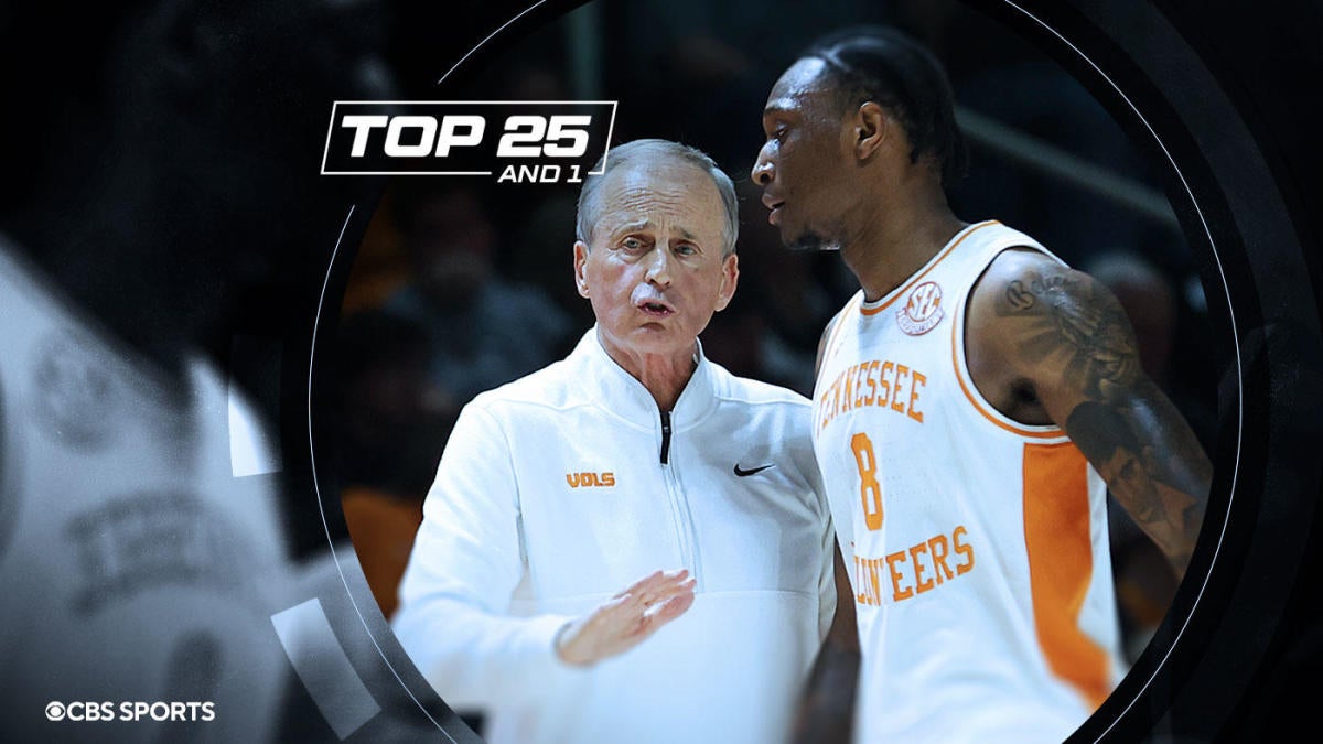 College basketball rankings No. 1 Tennessee faces toughest test so far